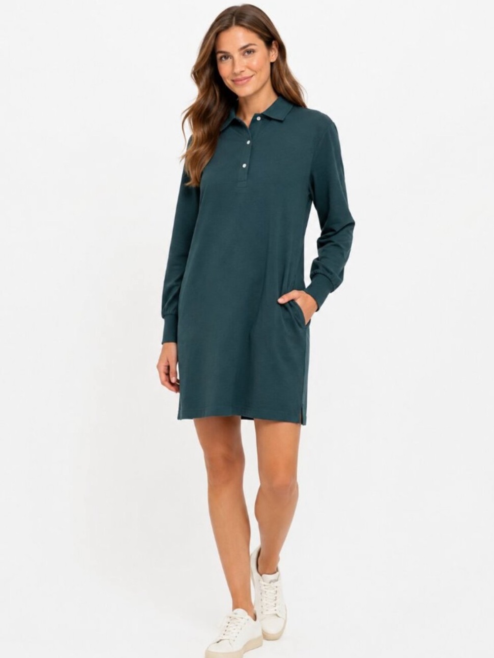 NWT Tuckernuck June Bug Green Pique
Frances Polo Dress X-Large